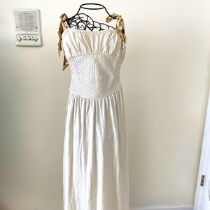 NWT FREE PEOPLE CREAM DRESS
